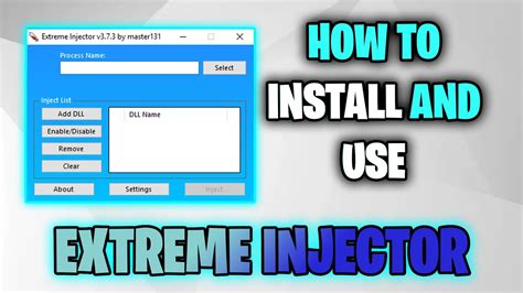 How To Install and Use Extreme Injector .